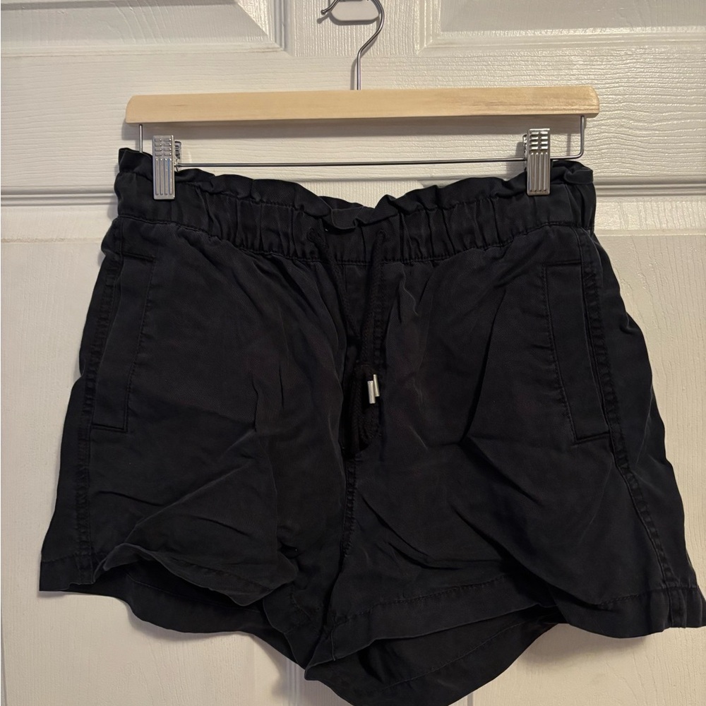Loft black shorts drawstring small